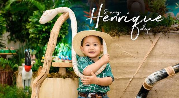 Filme dos Pequenos de Henrique 2 anos