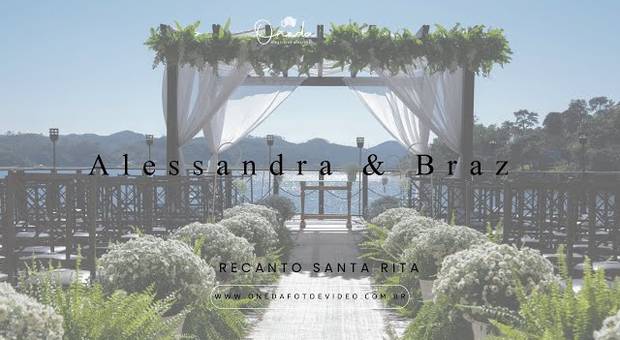 CASAMENTO de Alessandra e Braz