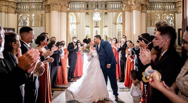 CASAMENTOS (FILME) de CASAMENTO NA CATEDRAL DIOCESANA DE SANTOS E FESTA NO CENTRO ESPANHOL