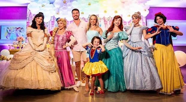 INFANTIL (FILME) de FESTA NO BUFFET TIVOLI (SANTOS-SP) | TEMA: PRINCESAS
