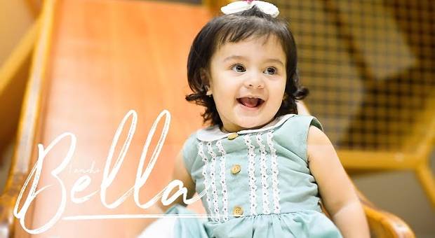 Filme dos Pequenos de Primeiro aninho da Bella