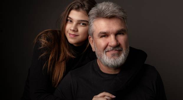 Infantil e Família de Ensaio Dia dos Pais - Neto e Luna