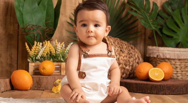 Infantil e Família de Ensaio 9 meses - Pedro