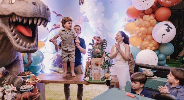 Aniversário de Rafa faz 4