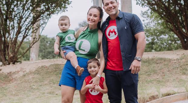 Aniversário de Luigi faz 1