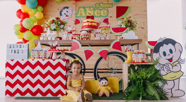 Aniversário de Alice 2 anos | Festa em casa