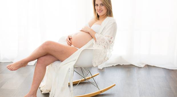 Gestante de Ensaio de Gestante - A espera do Rafael