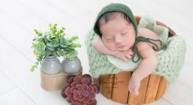 Newborn de Ensaio de Newborn - Brian