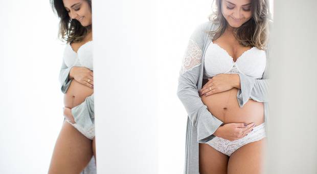 Gestante de A espera do Benjamin