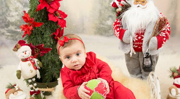 Mini-ensaio de Natal de Mini ensaio de Natal - Melissa