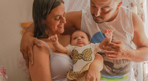 Acompanhamentos  de 3 meses da Manu | Ensaio lifestyle 