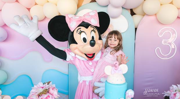 Aniversário Infantil de Aniversário - Lara 3 Anos