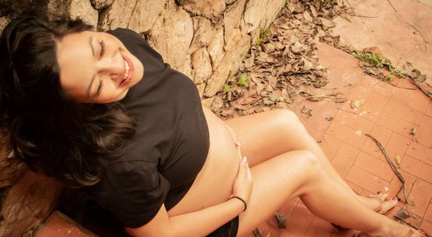 Mundo Maternidade de Ensaio Gestante