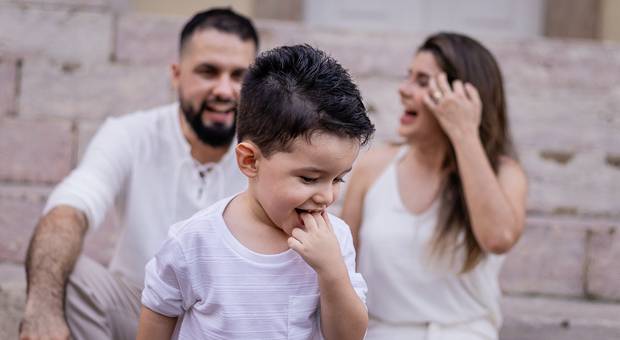 Ensaio em Família de Carol, Markson e Lucas
