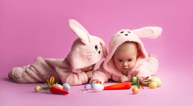 Páscoa  de Maya e Maitê