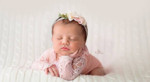 Newborn de Maria Luíza 8 Dias