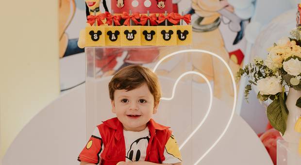 Aniversários de Samuel 2 Anos