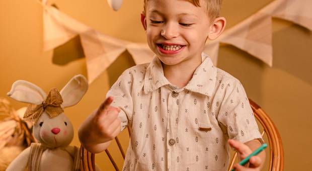 Infantil de Páscoa Recheada 2024 - Adam