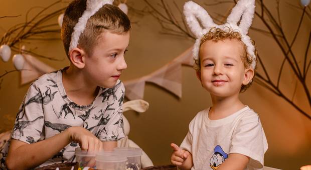 Infantil de Mathias e Miguel - Páscoa Recheada 2024