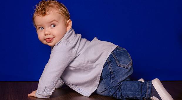 Infantil de Luan - 1 aninho de cachinhos dourados!