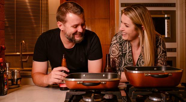 Casal de Rose, Pietro e patinhas!