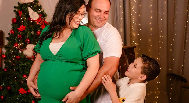 A CASA DE NATAL  de Davi e Pedro - no forninho! A Casa de Natal - A Magia de estar presente!