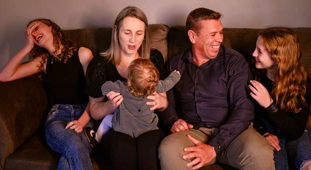 Infantil de Aurora e família | Ensaio de 1 ano