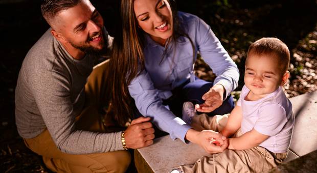 Infantil de Isaac | Ensaio de 1 ano