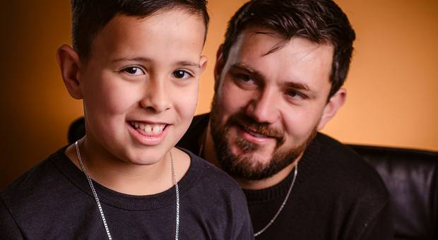 Família de Bernardo e Deivid | Ensaio dia dos Pais 2025