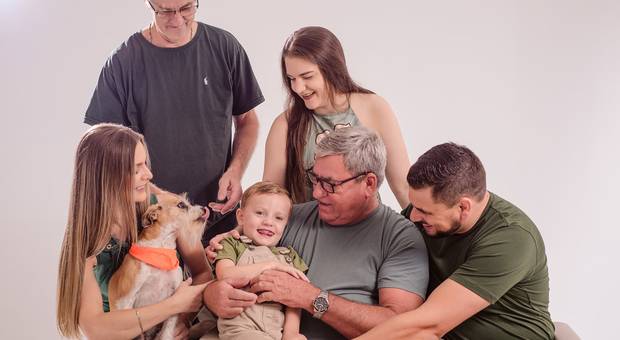 Família de Heitor fez 3 anos!