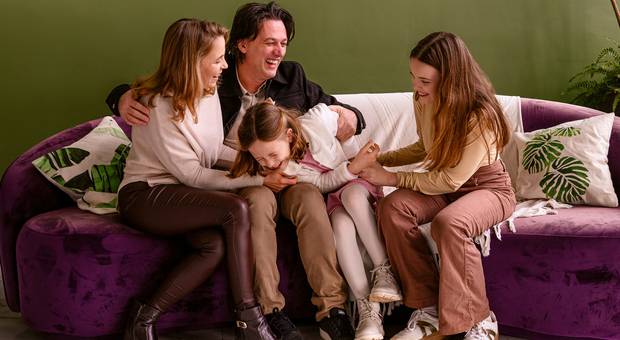 Família de Josi, Nei, Laura e Lívia!