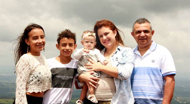 Família de Karina Manzela