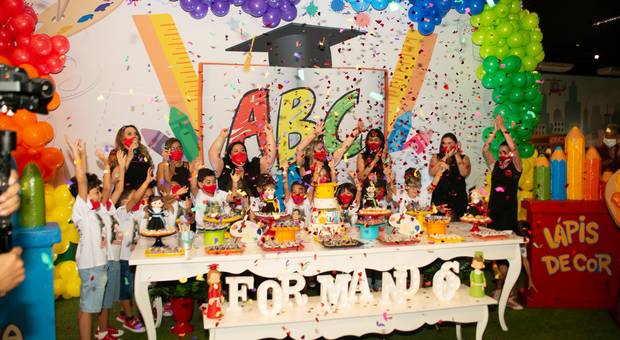 Formatura Infantil de Formatura Coraçao de Estudante 2020