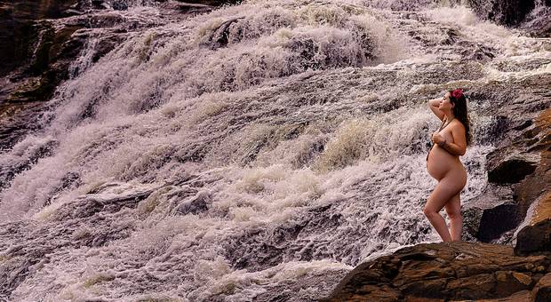 Gestante de Greta e Thales