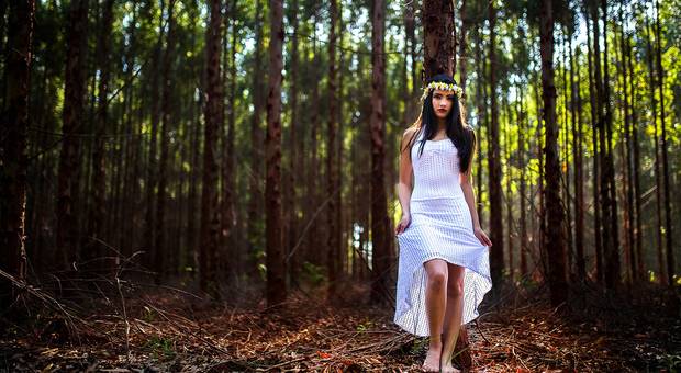 Ensaios de Top Model Infantil - Maria Fernanda Marangoni