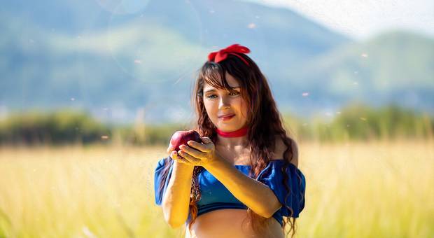 GESTANTE de MAY NO PARQUE GERECINÓ