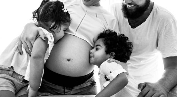 ENSAIO DE GESTANTE de À espera de Bento