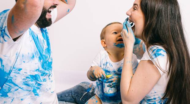 FAMILIA de REVELAÇÃO EM ESTÚDIO - MARIA EDUARDA + DIEGO + JOSÉ