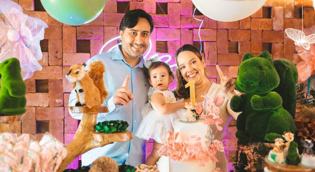 ANIVERSÁRIO INFANTIL de Aniversário Clara - 1º aninho