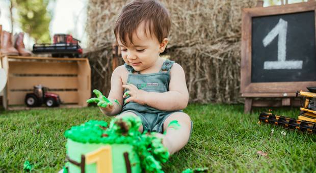 FAMILIA de NICOLAS - ENSAIO SMASH THE CAKE