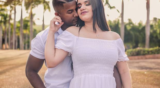 Casais de Janiele e Daniego