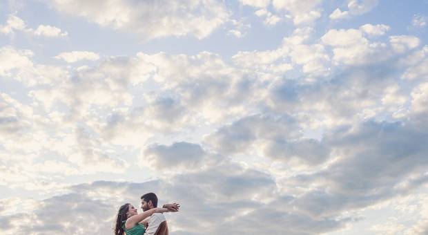 Casais de Pamela e Michael