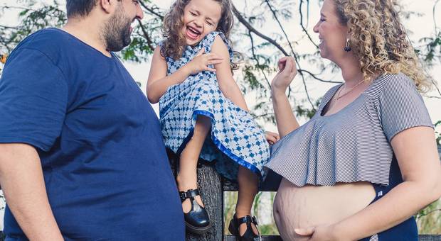 Gestantes de Paula e Wellington