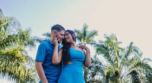 Casais de Stefania e Luan