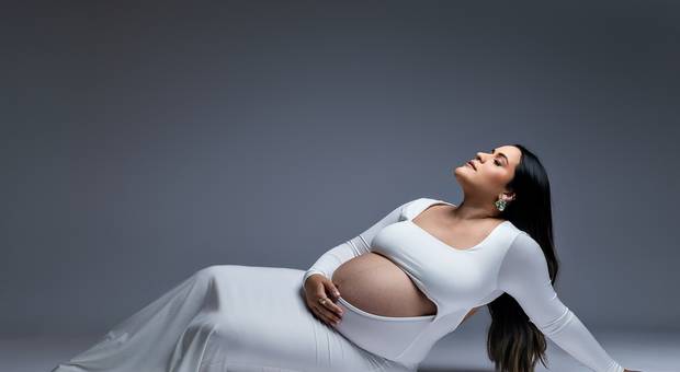 Gestantes de Ensaio de gestante no estúdio - Vitória e Gulherme