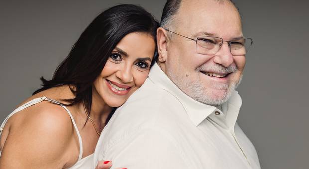 Casais de Marcos e Rita - Ensaio Pre Wedding em estúdio