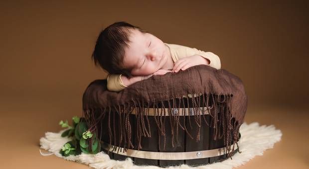 Newborn de Ensaio Newborn do João Guilherme