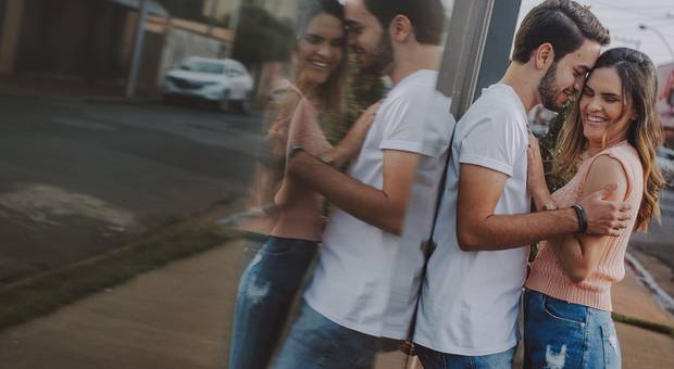 Casais de Dani e Juninho