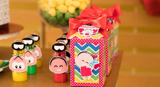 Festas de Festa Valentina 4 anos - Tema turma da Mônica