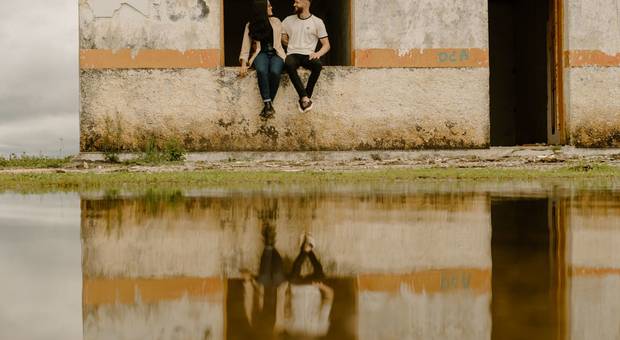 Casal de Alê e Isa